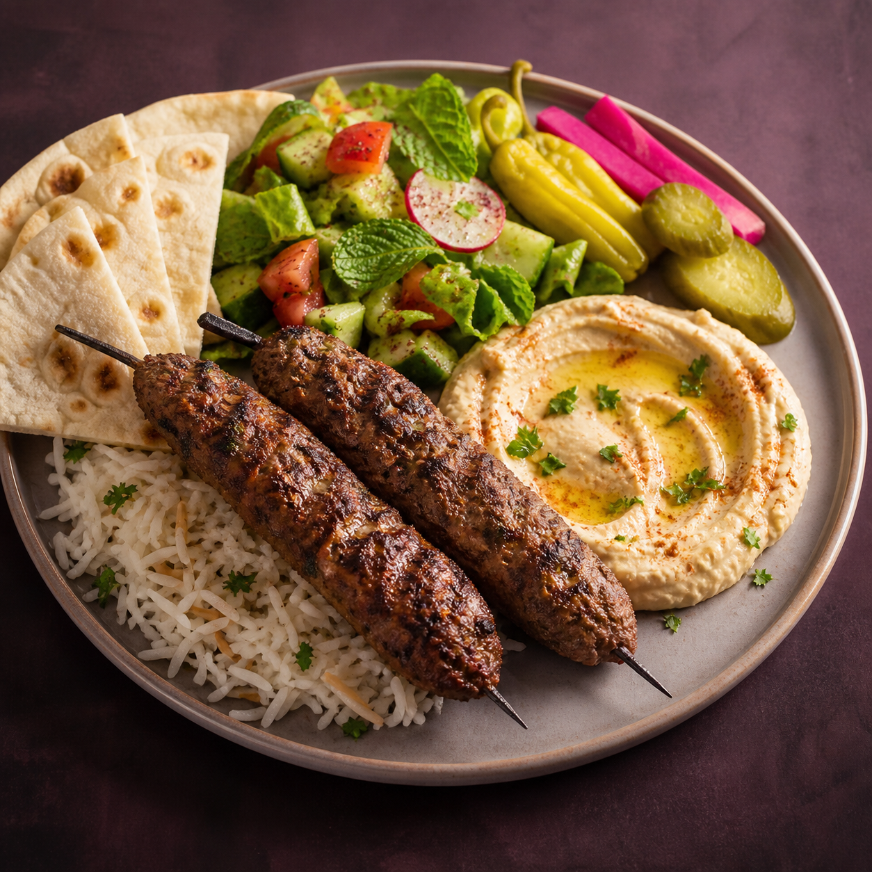 Kafta Teller von FATTOUSH