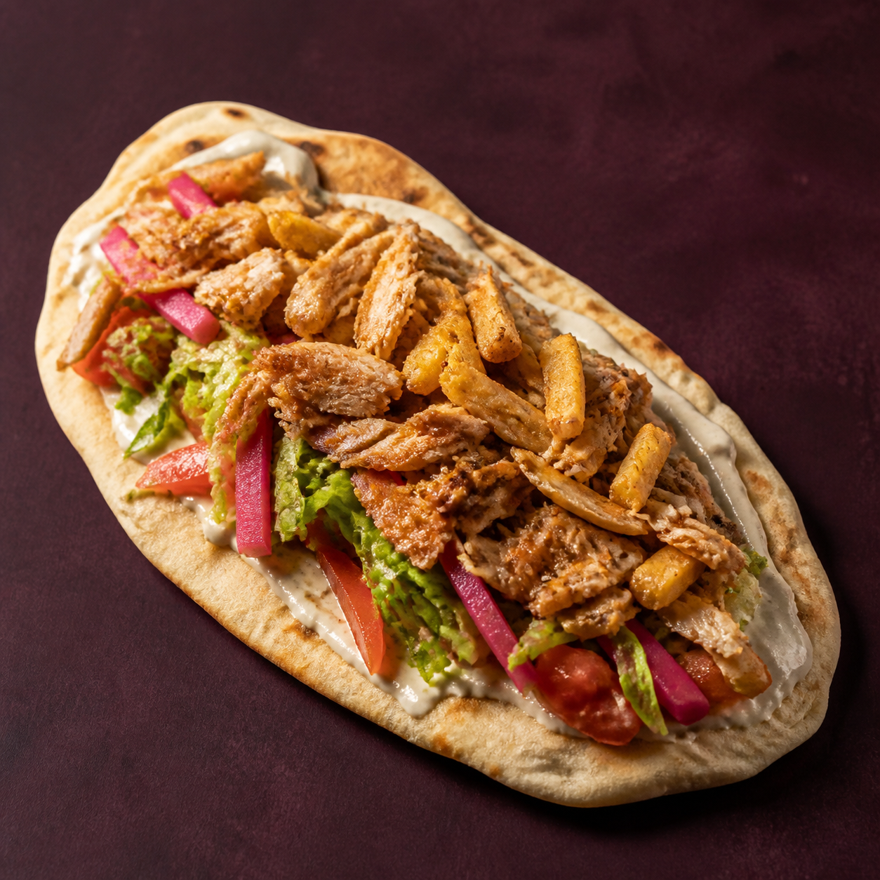 Sandwich Schawarma Dajaj von FATTOUSH